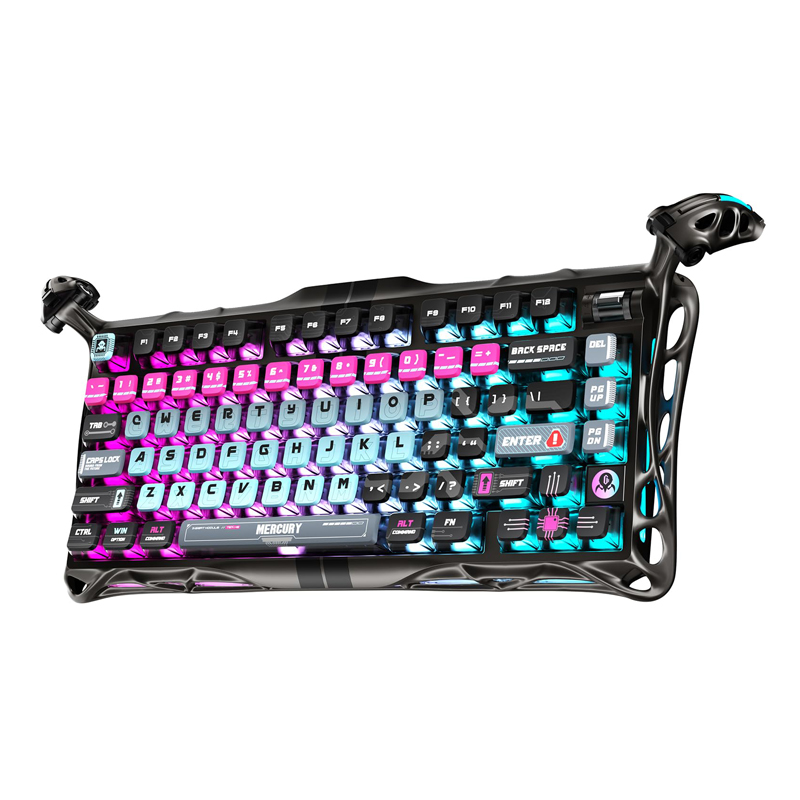 GravaStar Mercury V75 Pro HE keyboard -75% layout gaming keyboard, Hall effect magnetic switch, wired only, hot swappable
