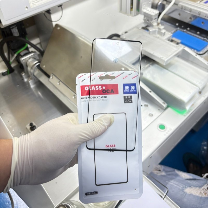 Factory wholesale LCD display front curved glass with OCA replacement shell, suitable for OPPO/VIVO/Samsung, 1-year warranty