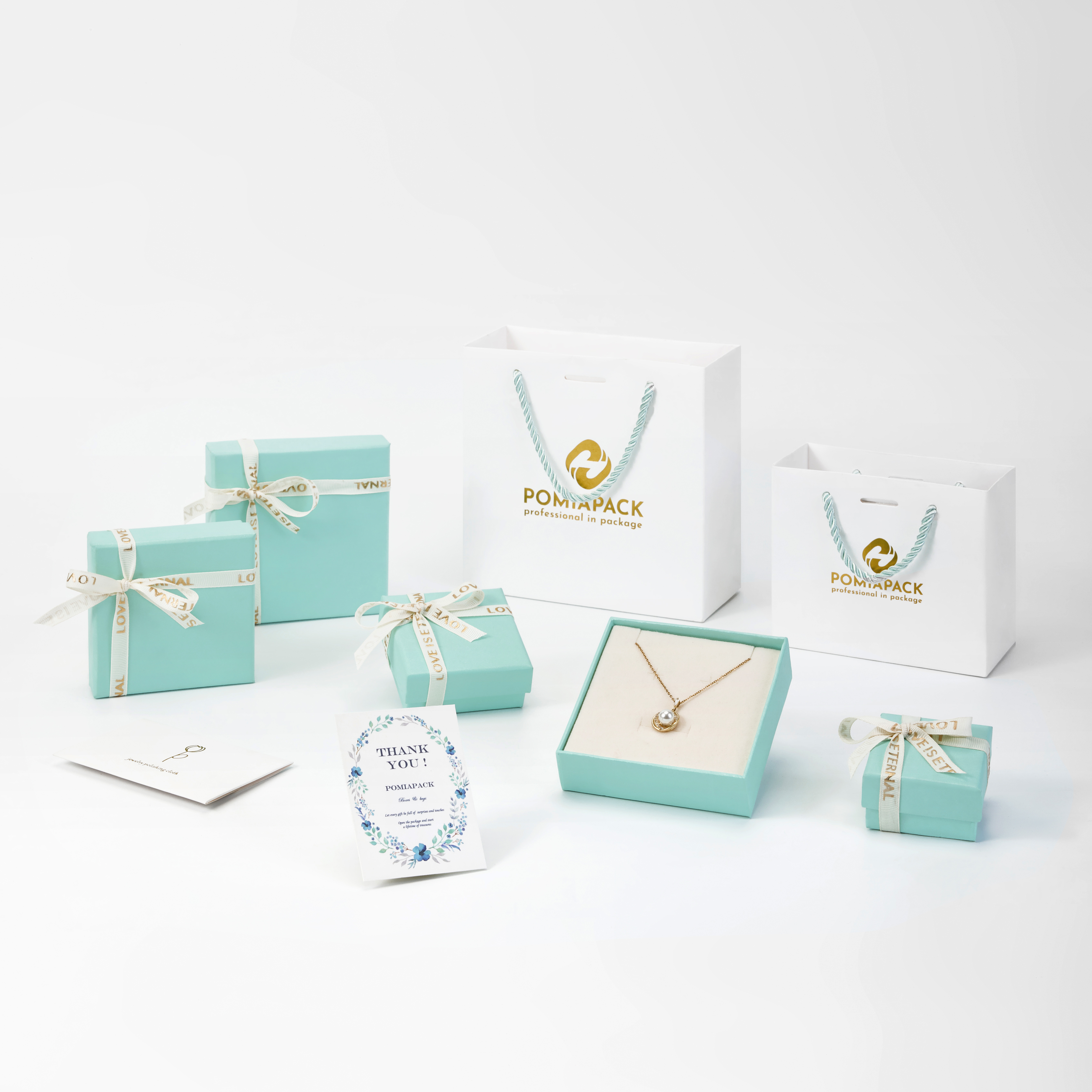 Paper jewelry box packaging, necklace, ring, earring, custom logo box, card board, jewelry container packaging